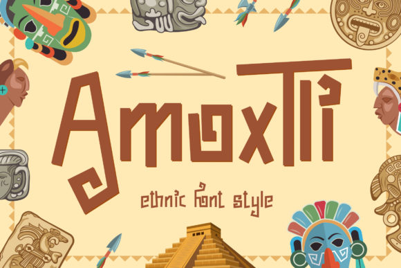 Amoxtli: A Unique Display Font for Modern Web Design