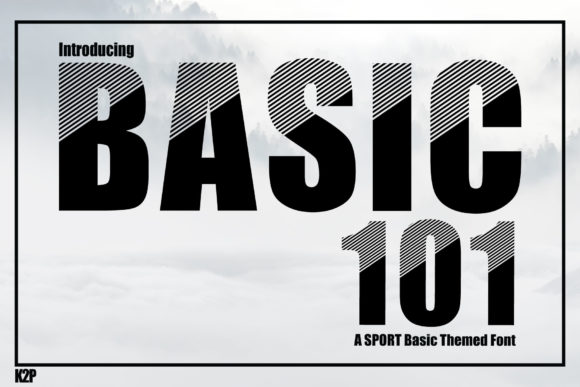 Basic 101: The Bold Display Font for Handmade Creations