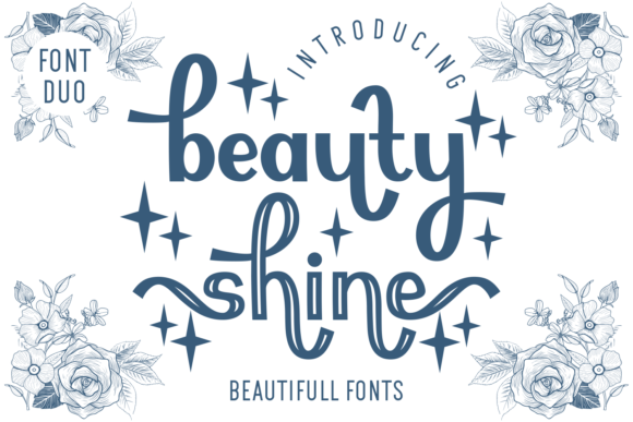 Beauty Shine: The Elegant Display Typeface for Modern Editorial Design