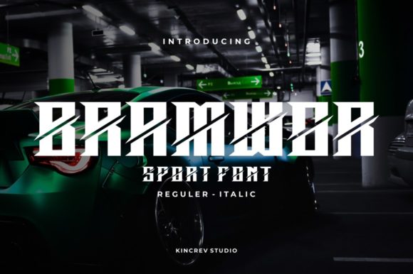 Bramwor: The Bold Typeface for Modern Editorial Design