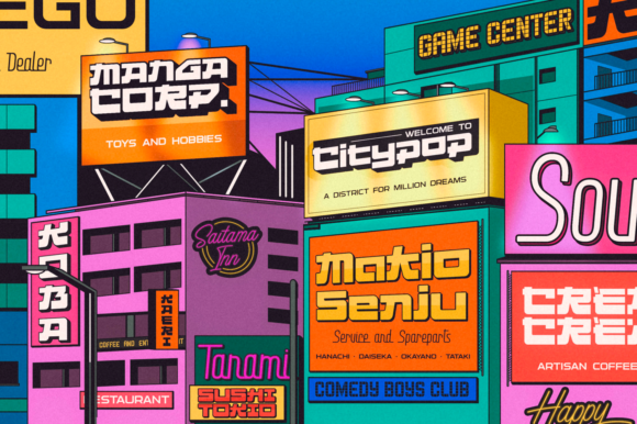 Citypop Font for Branding That Feels Fresh and Modern