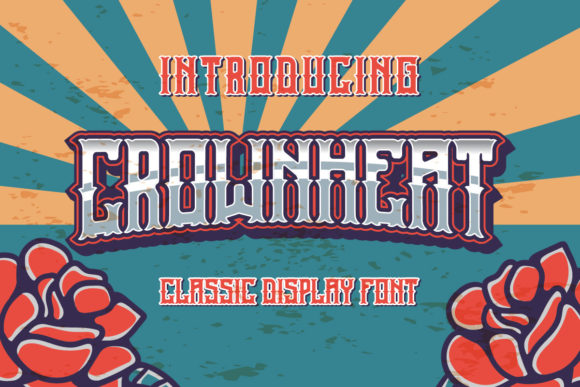 Crownheat Font for Bold Web Design