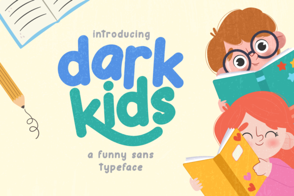 Dark Kids Font Review for Real Projects