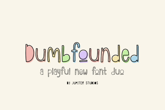 Dumbfounded Duo: The Playful Display Typeface for Scroll-Stopping Campaigns
