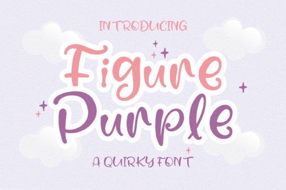 Figure Purple: A Premium Display Typeface for Modern Web Design