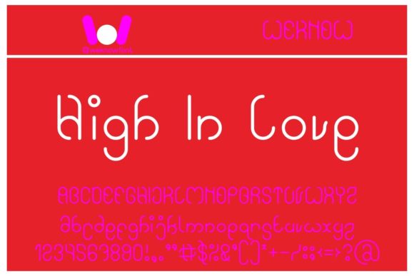 High in Love Font Review for Brand Designers