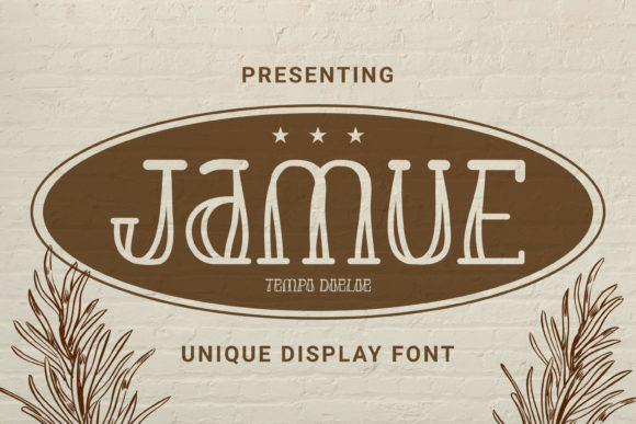 Jamue: The Display Font That Makes Campaigns Pop