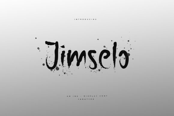 Jimselo: The Bold Display Font for Handmade Branding