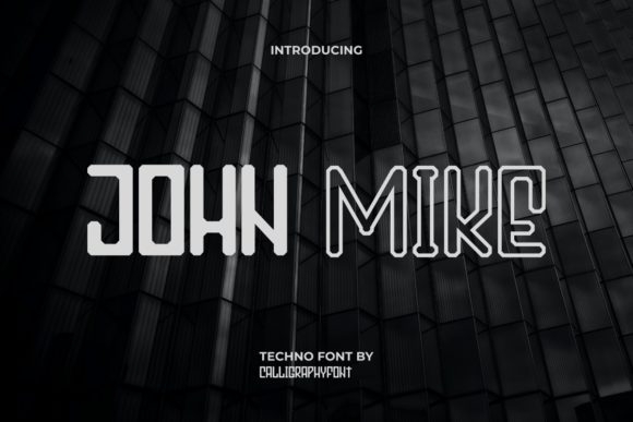 John Mike: The Sci-Fi Display Font That Elevates Your Brand