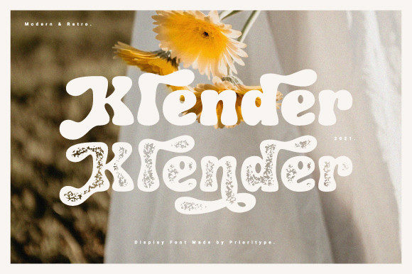 Klender Display Font Review: A Retro-Modern Typeface for Branding
