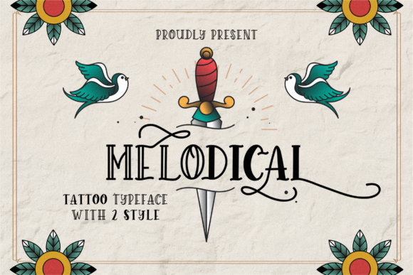 Melodical Font for Eye-Catching Campaigns