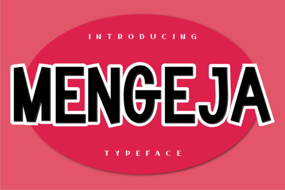 Mengeja: The Trendy Display Font for Handmade Crafts