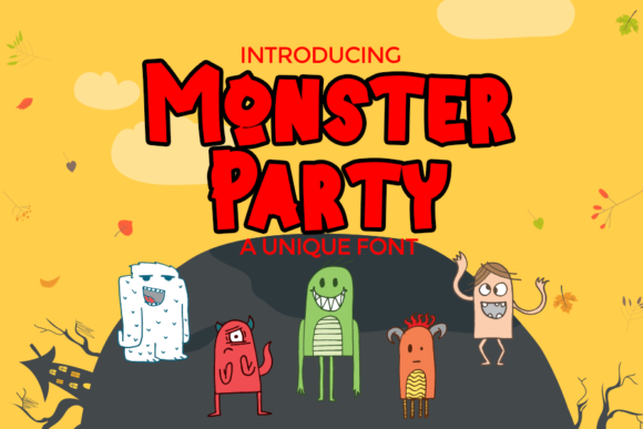 Monster Party: The Creative Typeface That Transforms Your Brand Identity