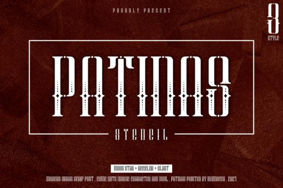 Patinas: The Vintage Display Typeface for Authentic Campaigns