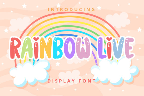 Rainbow Live: The Perfect Display Font for Playful Branding