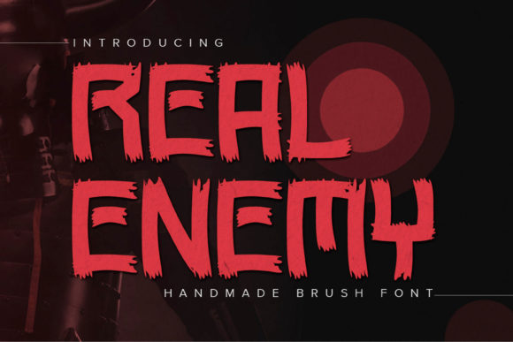 Real Enemy: A Designer's Verdict on This Bold Display Typeface