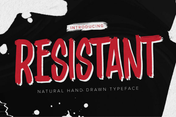 Resistant Typeface Review: A Bold Display Font for High-Impact Campaigns