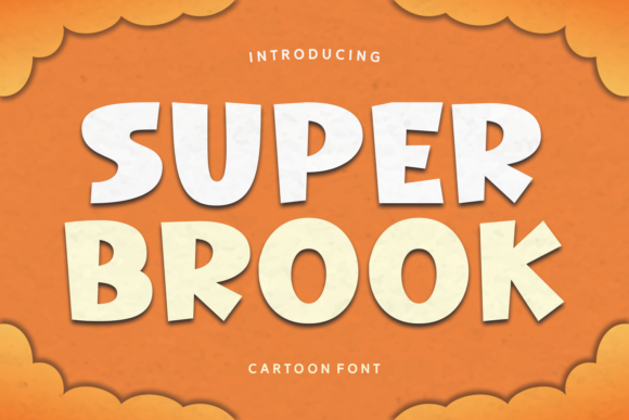 Super Brook: The Playful Display Typeface for Modern Editorial Design