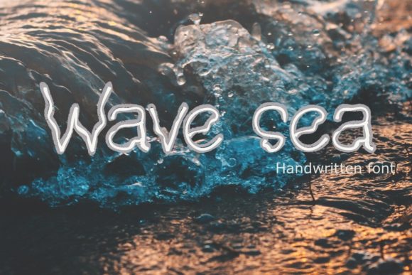 Wave Sea: The Cool Display Font for Bold Brand Identity