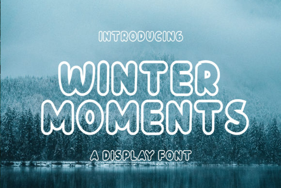 Winter Moments: The Premium Display Font for Cohesive Brand Identity